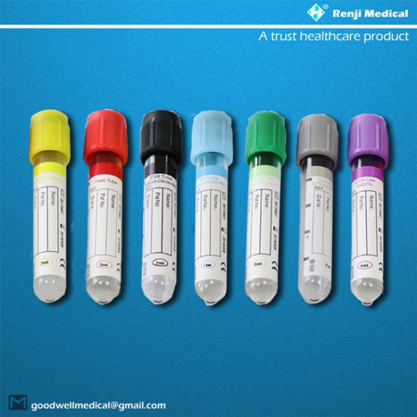 13x100mm Disposable Vacuum Blood Collection Tube CE Certification