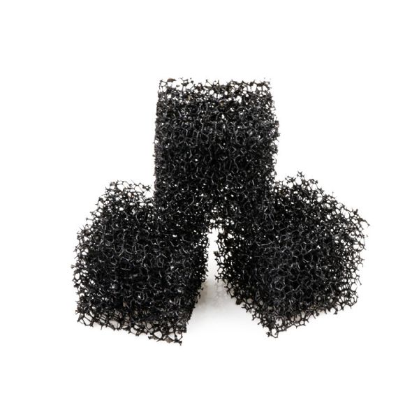 Black cube filter sponge