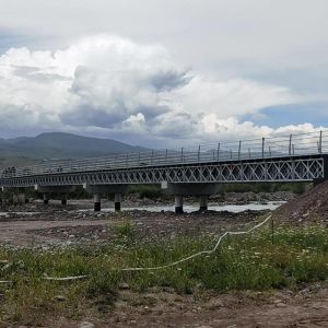 Quality Galvanized Prefabricated Steel Truss Bridge Pontoon Bailey Bridge In India for sale