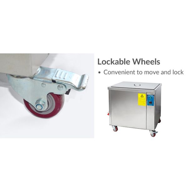 28kHz Industrial Ultrasonic Cleaner With Single Tank Separated Generator