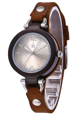 Fashion design 32mm ladies watch Leather strap Sunshine dial best gift watch for ladies