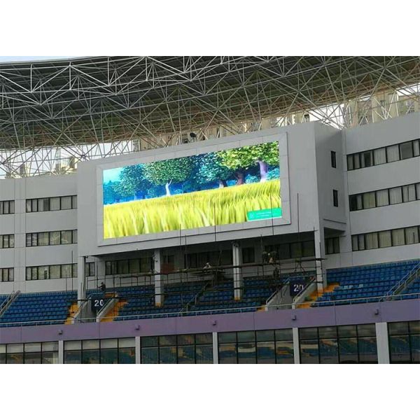 Front Maintain P10 Outdoor Full Color LED Display Good Weather Ability