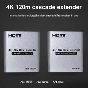 Quality 120m 4K HDMI Extender Multi Receiver Cascade Ethernet Transmitter 1080P for sale