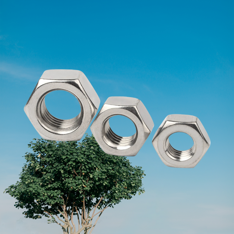 ANSI Standard ZINC PLATED Finish All Sizes m1.6 m2 m2.5 m3 m4 m5 m6 m8 m10 m12 m14 m16 m20 DIN 934 DIN 439 Stainless Steel Hex Thin Nut