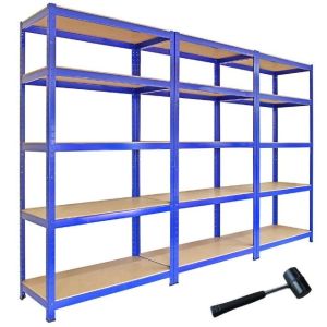 Steel Boltless Storage Rack Display Storage Equipment 5 Tier Steel Warehouse