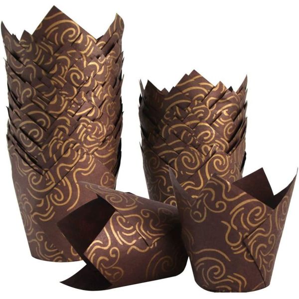 Rk Bakeware China Tulip Paper Cupcake Liners Paper Baking Cups Paper Muffin Liner Paper Cupcake Wrappers