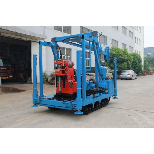 GYQ-200A Core Drilling Rig Soil Investigation Drilling Machine Spt Mining Drill Hydraulic Chuck Light Weigh