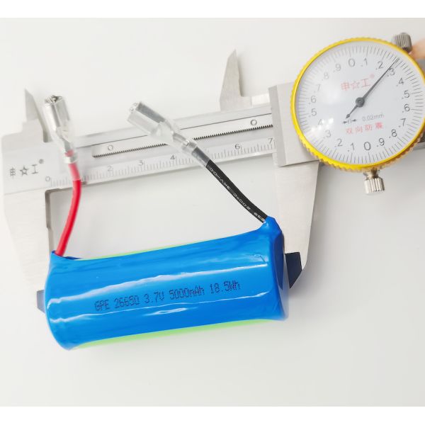 Rechargeable Lithium ion Battery pack 26650 5000mAh Battery Cell 3.7v Cylindrical Battery