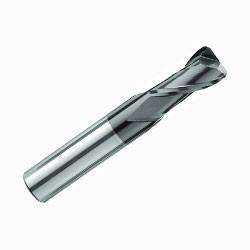China High Performance Solid Carbide Cutting Tool 2 / 4 Flute Corner Radius End Mill For HRC 50 Degree Coated on sale
