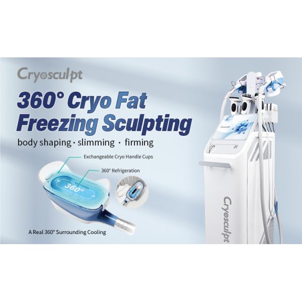 360° Cryolipolysis Fat Freezing CoolSculpting Body Slimming Weight Loss Machine