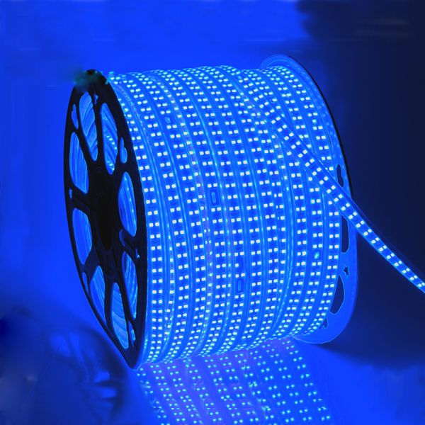 Led flexible strip light 220V SMD2835 double row 156leds/m led strip three row 180leds per meter led strip light/led lig