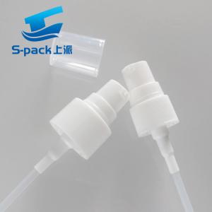 China Customized Dispenser Plastic Liquid Cream Treatment Cream Pump 20/410 24/410 on sale