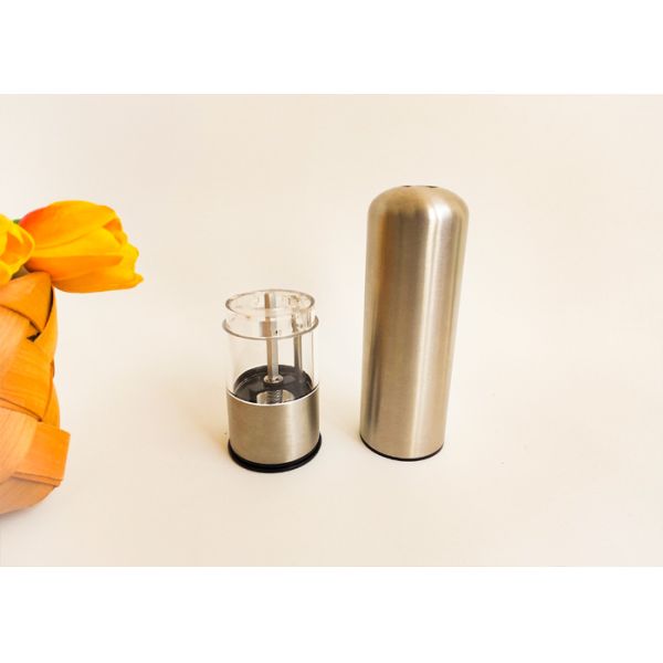 Various Sizes Stainless Steel Pepper Electric Grinders With Black Pepper