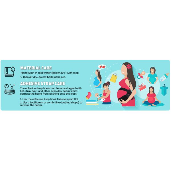 OEM Neoprene 4XL Maternity Pregnant Belly Belt ISO9001 Back Support Girdle