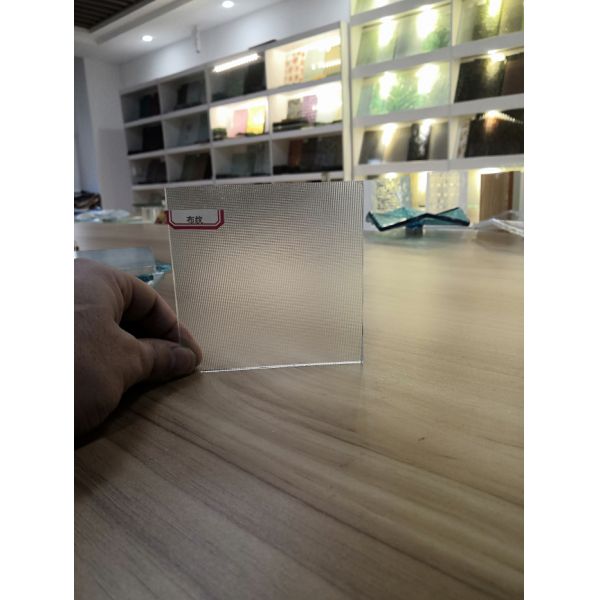 Laminated Division 80x80 Wove Shower Enclosure Glass