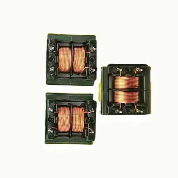 EE14 High Frequency Transformer Power Supply Ferrite Core Vertical High Voltage 30mH Inductance