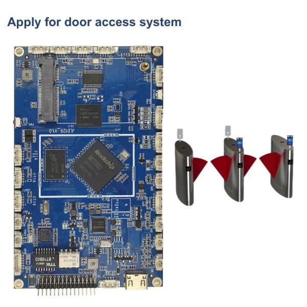 16G To 64G Android Motherboard With Video Output EDP 2560 * 1440 And Camera To
