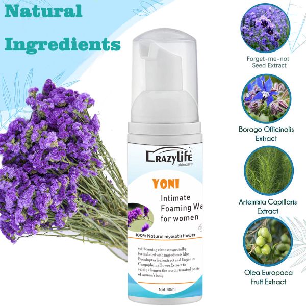 Intimate foam wash for women 