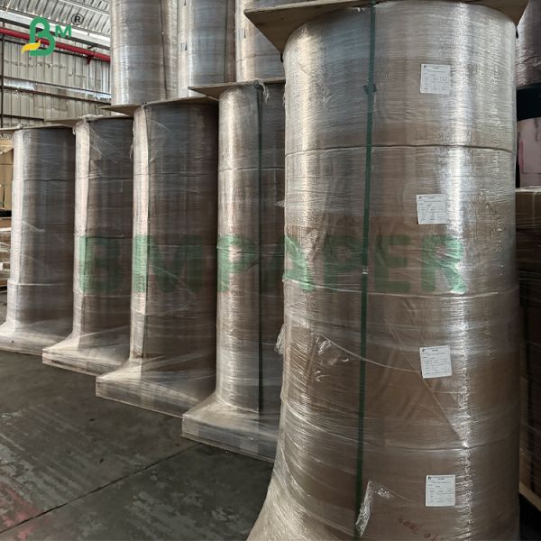 55gsm High Whiteness Thermal Heat Sensitive Coating Paper In Roll For Logistics & Shipping Labels