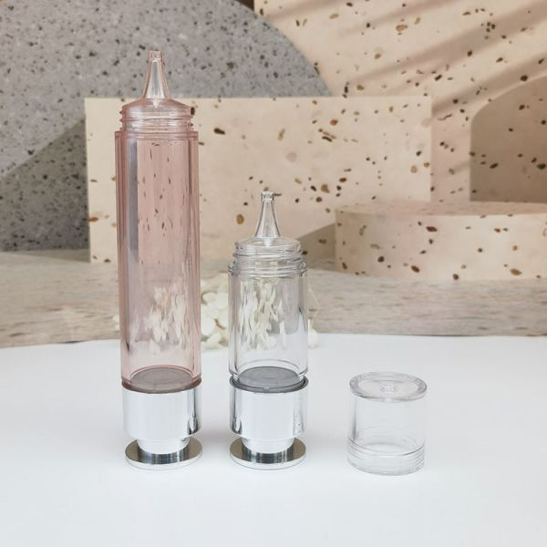 15ml 30ml PETG Airless Pump Needle Bottle Liquid Foundation Essence Bottle
