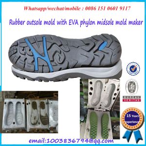 Sports Shoes Outsole Mold Aluminium / Steel Structure Rust Proof