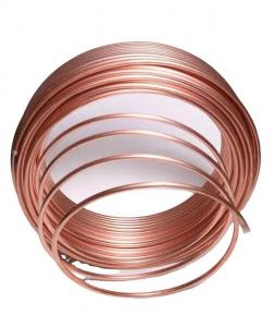 China C10100 C11000 C12000 Ac Copper Pipe Tube Ac Copper Tubing In Coil ASTM B19 on sale