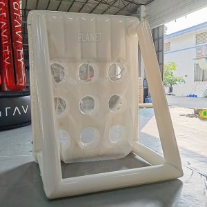 Customized Carnival Practice Inflatable Football Toss Game Inflatable Soccer