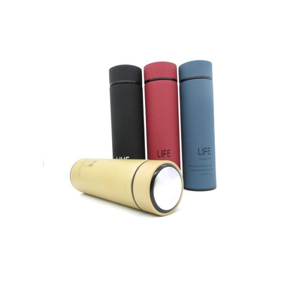 Lightweight Double Wall Vacuum Flask Travel Metal Flask Water Bottle