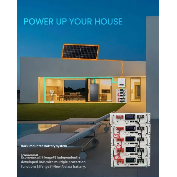 Off-Grid Hybrid Iron Phosphate 200AH Rack-Mounted Energy Storage Battery with 48V/51.2V Inspected Control and 5-10KW Output Power