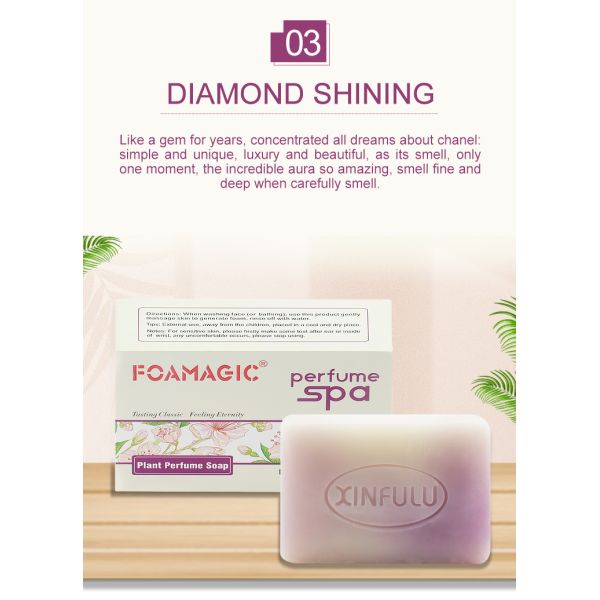 ODM Organic Handmade Soap Perfume Plant Essential Oil Whitening Body Bath Toilet Soap