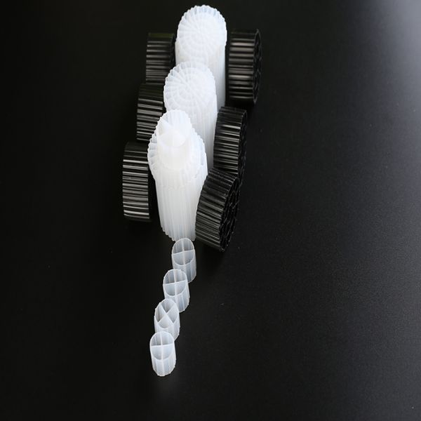 Ras Plastic Carriers Moving Bed Mbbr Bio Media White Colour