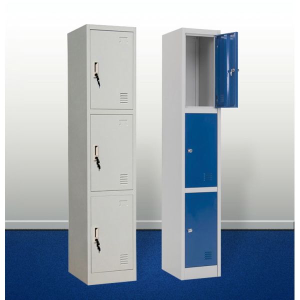 380mm Width 1850mm Height Stainless Steel Lockers