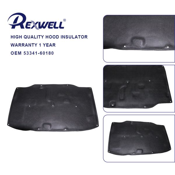Auto Body Parts OEM 53341-60180 New High Quality Auto Engine Cover Gasket Hood Insulator Assy For Toyota Land Cruiser LEXUS LX470