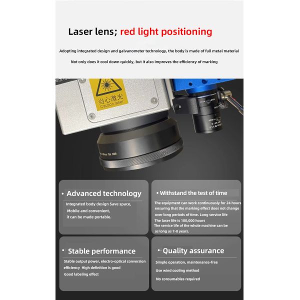 High Speed Accurate Picosecond Laser Machine Fully Enclosed Laser Marking Machine