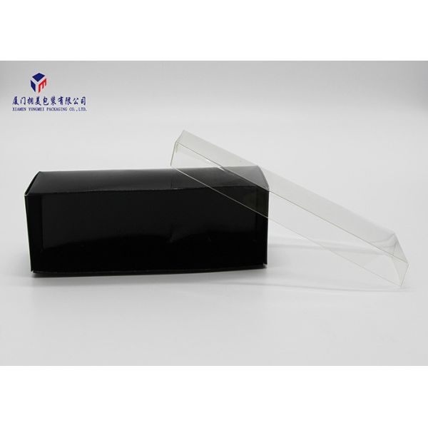 Custom Plastic Box Packaging Transparent Clear Plastic Cover For Hard Paper Box
