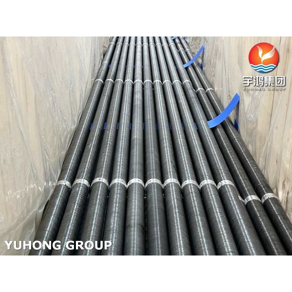 Embedded G Fin Tube , ASME SA179 Carbon Steel Seamless Tube With Al 1060, Air Cooler Application