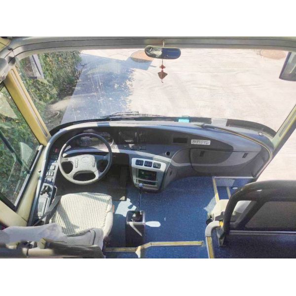 Used Passenger Coaches Public Transportation Yutong ZK6127 55 Seats Travel Bus