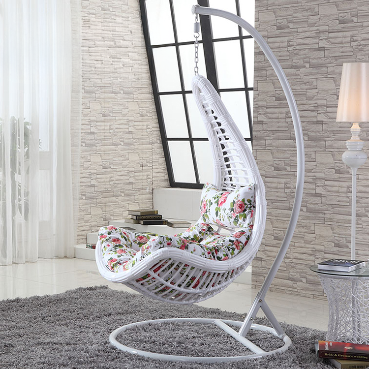 Easy to Washable Customized Family Hanging Basket Rattan Living Room Hanging Orchid Chair Falling Chair Swing