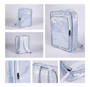 Quality Muti Function Waterproof Anti-Static ESD Clear Grid Backpack For Clean Room for sale