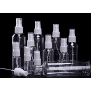 China Empty Plastic Cosmetic Spray Bottles 30ml 50ml 100ml on sale