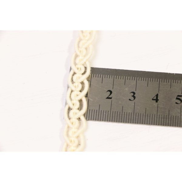 1cm Cotton Woven Tape Classical Braid Gimp Trim For Pillow Or Upholstery Crafting Edge