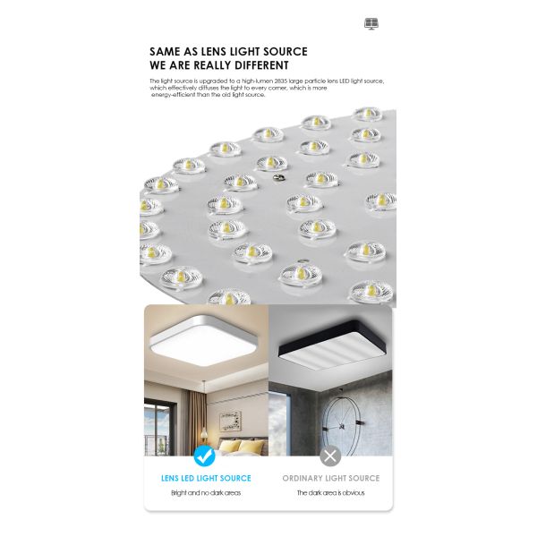 Square Alu 6000K Solar Power Shed Lights Eye Protection Solar Indoor Lights For Gazebo