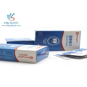 Quality Cleaning Camera Lens 75% Sterile Alcohol Prep Pads For External Use Only for sale