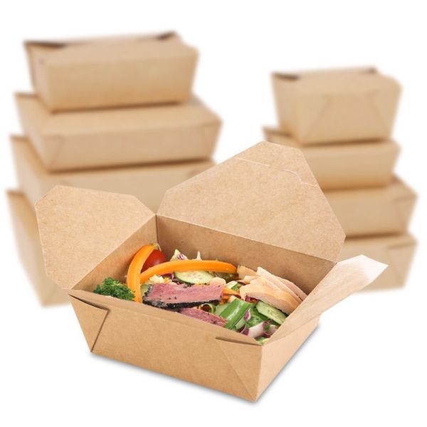 White Cardboard Paper Packaging Food Box for Restaurant Fast Food Snack Fried Chips Chicken Box