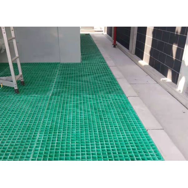 Molded Oem Fiberglass Floor Grating Industrial Platform Using