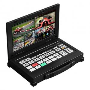 China Linux OS HDMI Video Switcher For Radio TV Broadcasting Equipment With Logo And Subtitle on sale