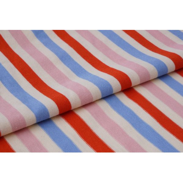 Low Shrinkage Jersey Cotton T Shirt Fabric Yarn Dye Long Sleeved Shirt Fabric