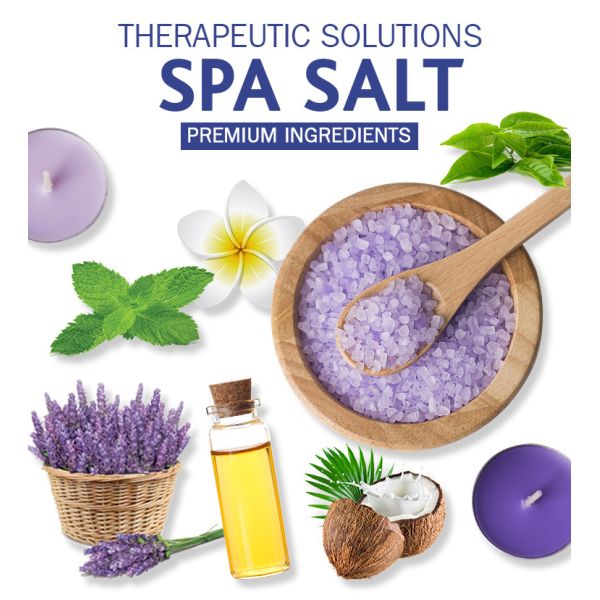 Aromatherapy Scented Dead Sea Salt Bath , Natural Himalayan Mineral Foot Scrub Soak Salt