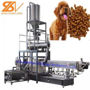 Quality Dry Wet Pet Food Machine SS201 Pet Food Processing Machines Dog Food Extruder for sale