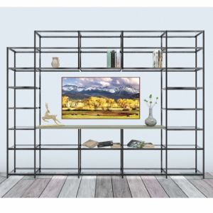 Black 20AF Retail Display Aluminum Structural Frame